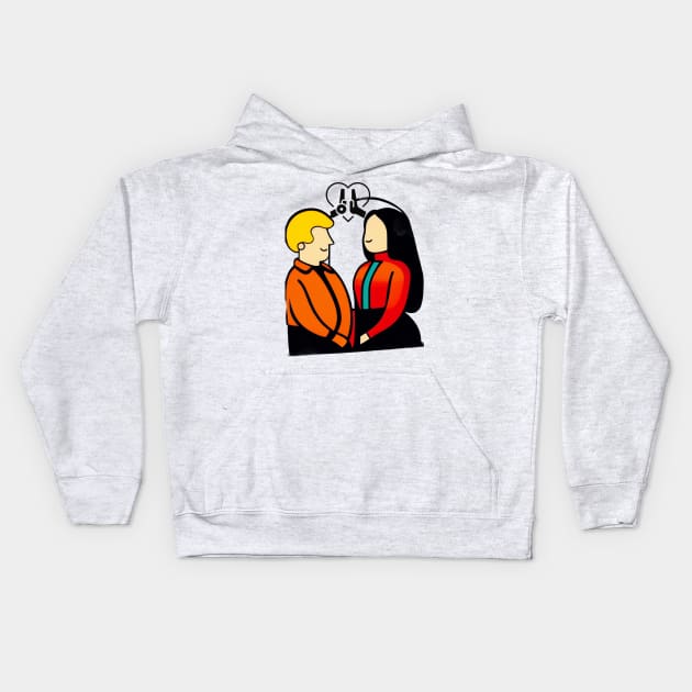 more than a married couple but not lovers by kaziknows Kids Hoodie by kknows